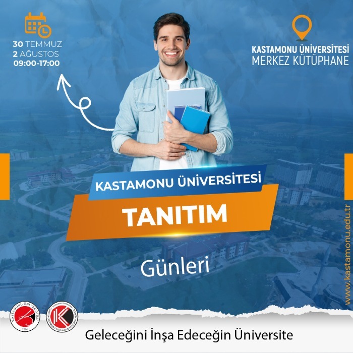 Üniversitemiz Merkez Kütüphane'de Fakültemiz Tanıtım Günleri Gerçekleştirilecektir
